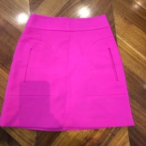 Zara hot pink mini-skirt